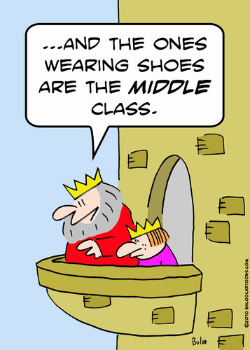 Image result for middle class cartoon